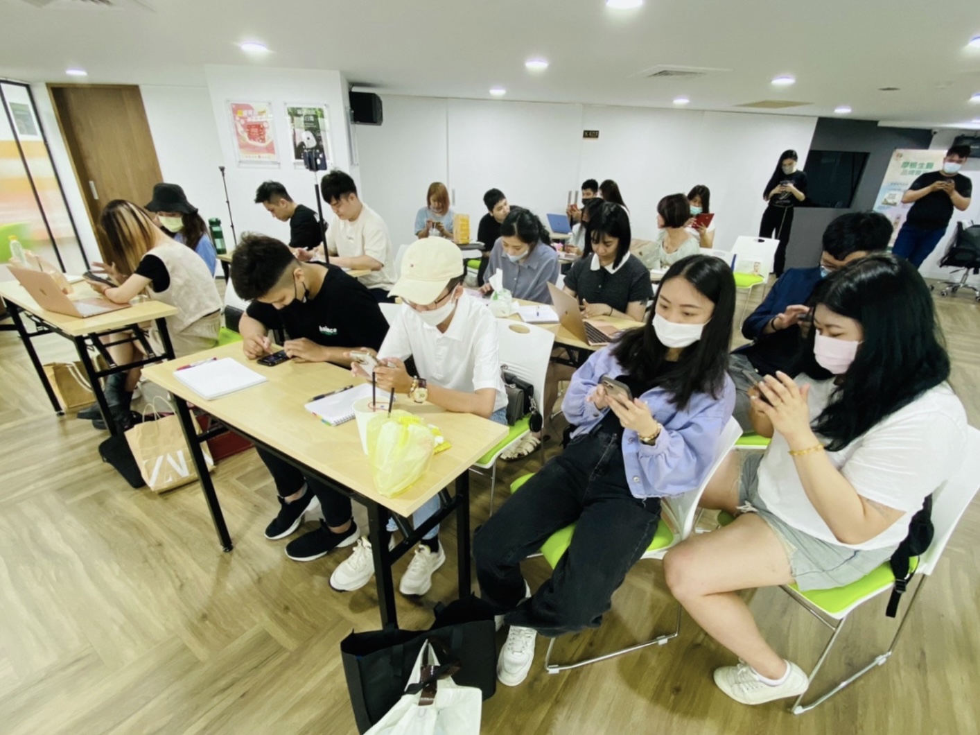 IG策略經營—學員開始設計限動