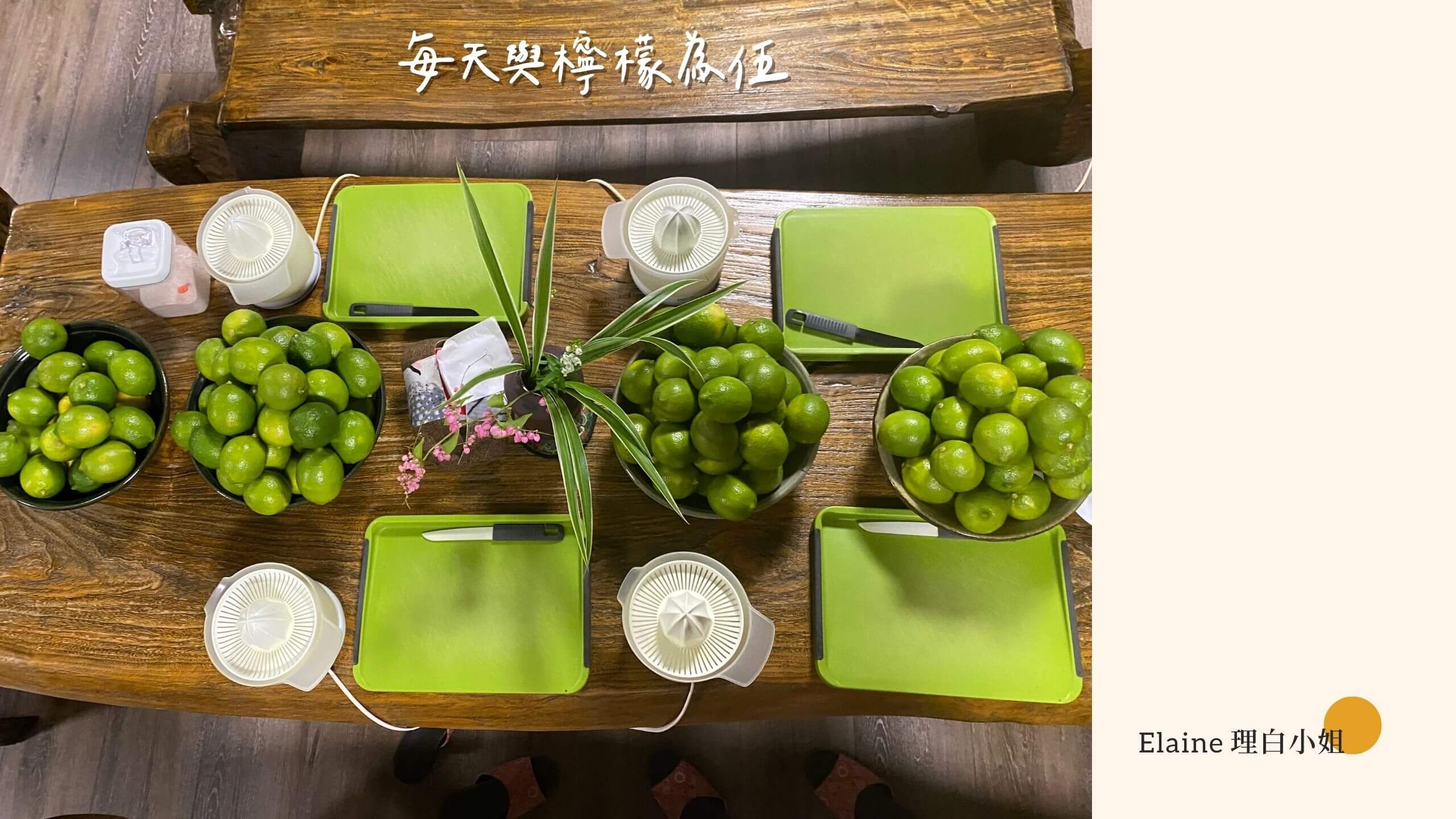 瑜伽斷食排毒檸檬數